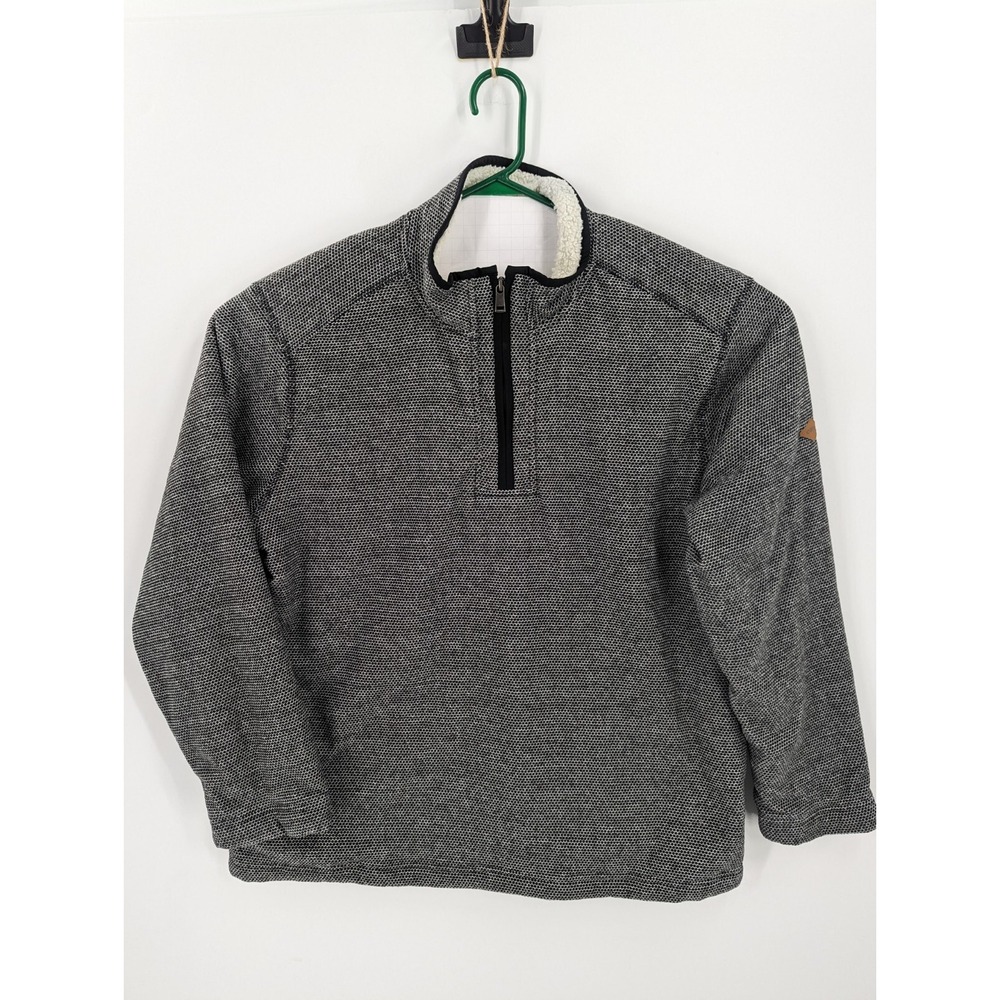 Orvis Men's Heavy Thick Sherpa Lined 1/2 Zip Pullover Fleece Sweatshirt, Size XL